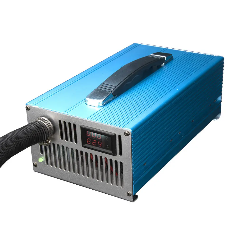 cargador de batería automático del litio LiFePO4 de plomo del CE de 12V 24V 48V