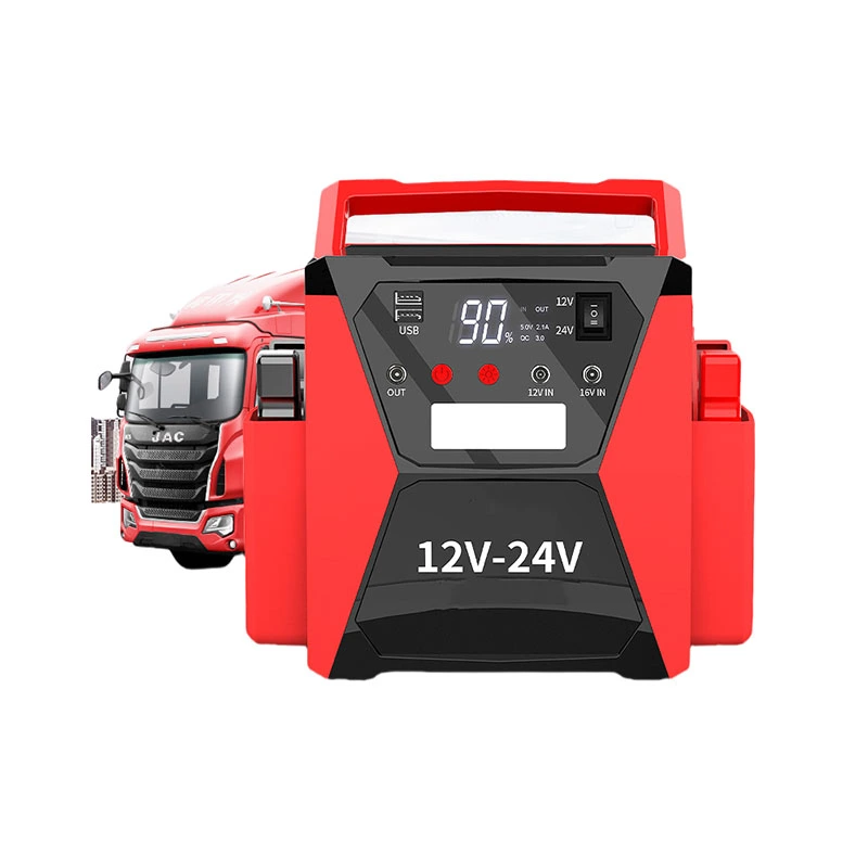 Cargador de batería inteligente del arrancador del salto del coche 12V/24V