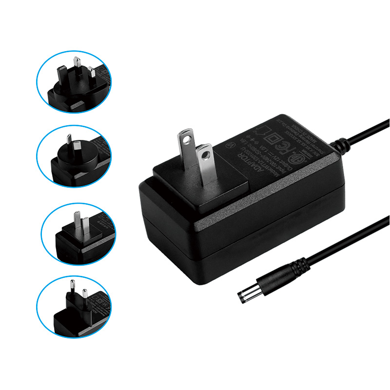 Adaptador de corriente montado en la pared de 12 W