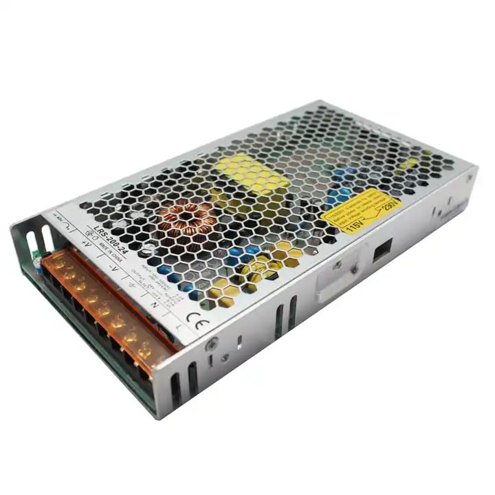 Fuente de alimentación de conmutación de aluminio de 200 W