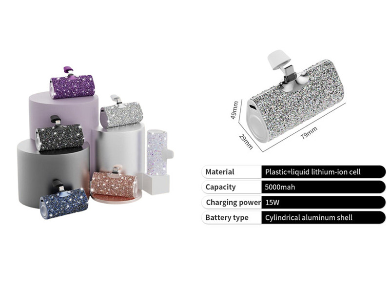Acerca de Pocket Power Bank con cristales