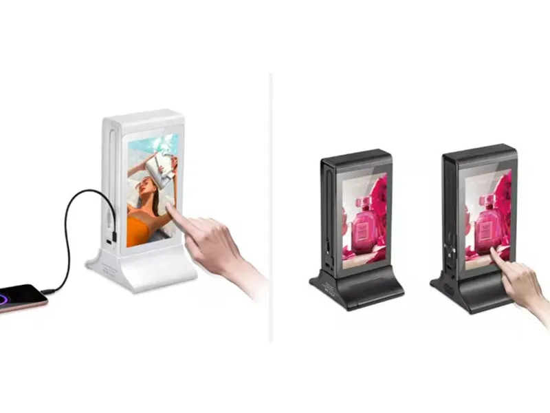 Acerca del Menú Power Power Bank del jugador de publicidad de la mesa