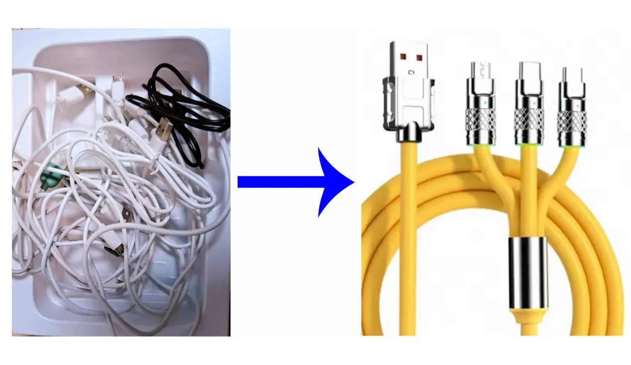 Starwell lanza el TRI-Charge Pro: El Ultimate Universal 3-in-Cable de datos 3-en-1 para una vida sin desorden