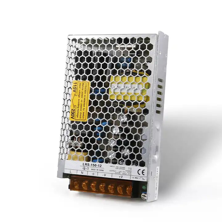¿Qué hace que la fuente de alimentación conmutada de aluminio de 150 W sea una opción ideal para sus necesidades?