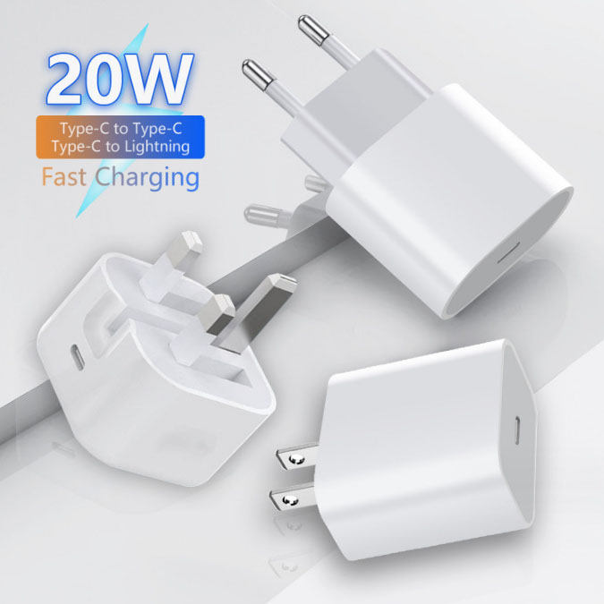 Cargador rápido PD de 20 W
