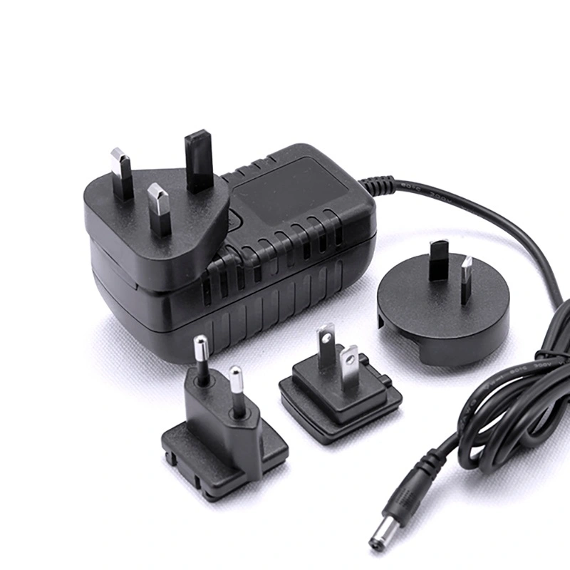 Adaptador de corriente de enchufe desmontable de 24 V y 1,5 A