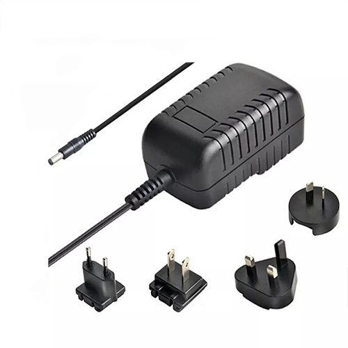 Adaptador de corriente de enchufe desmontable de 24 W