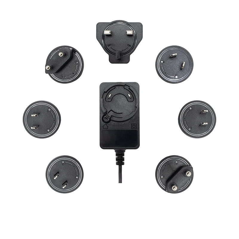 Adaptador de corriente de enchufe intercambiable de 26 W