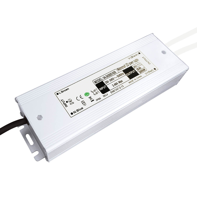 Controlador LED impermeable de voltaje constante de 300 W