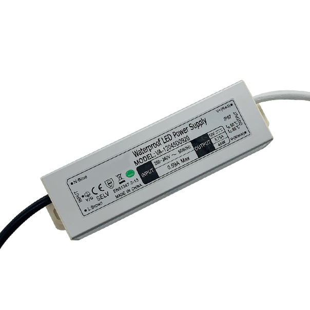 Controlador LED impermeable de voltaje constante de 45 W
