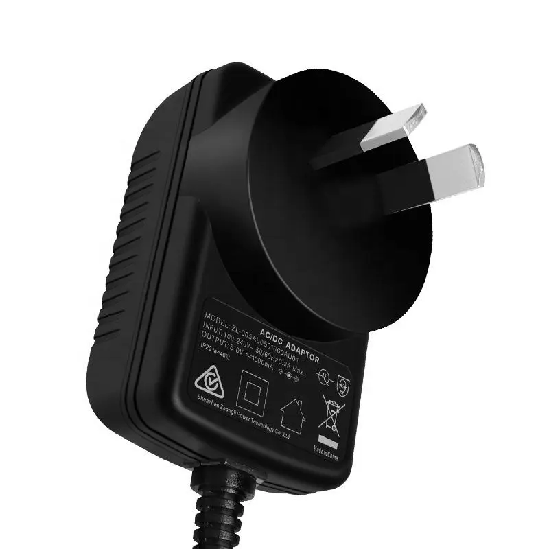Adaptador de corriente rápido para enchufe de pared PD estándar de 5V 1A AU