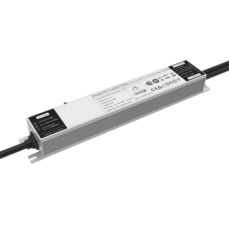 Controlador LED regulable DALI CCT de voltaje constante de 60 W