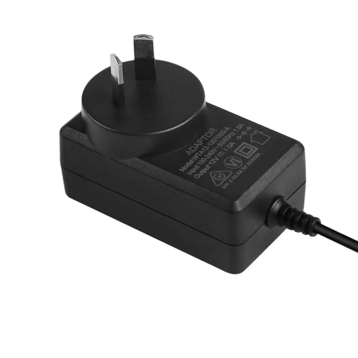 Adaptador de corriente AU, Reino Unido, EE. UU., UE, enchufe de CA de 12W