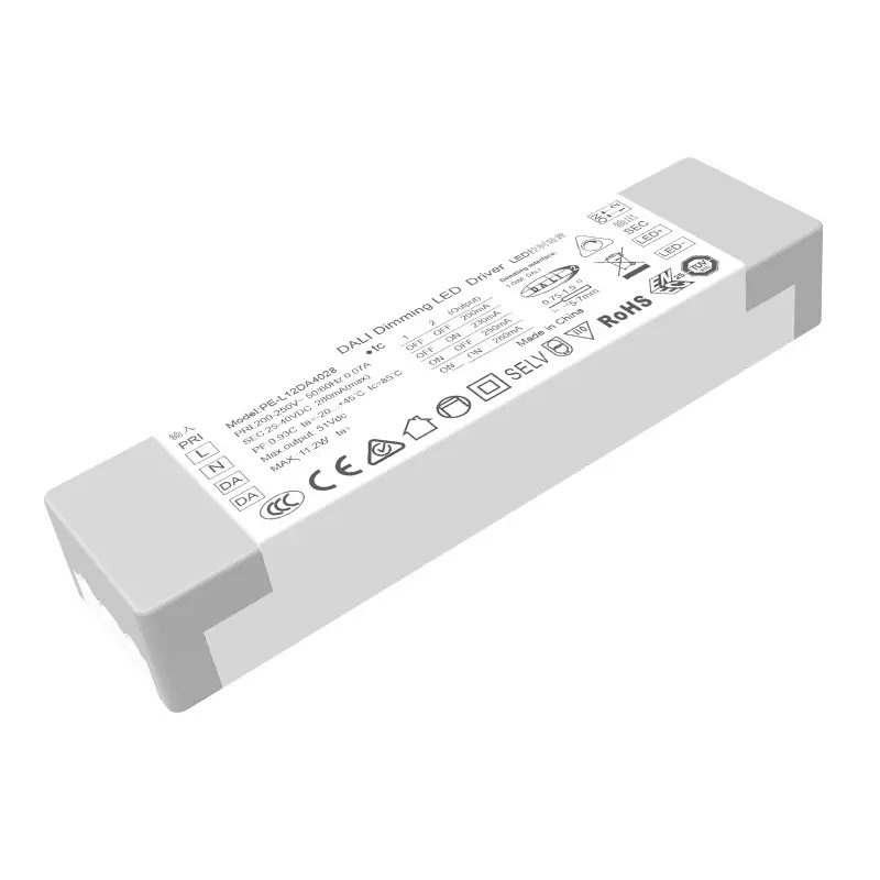 Controlador LED regulable de corriente constante DALI