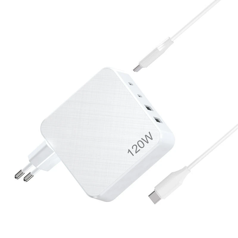 Cargador multipuerto de pared para portátil 120W GaN USB C
